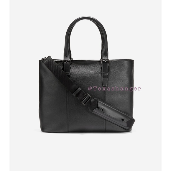 NWT Cole Haan Triboro Tote Bag Grand Series Black - Picture 9 of 16